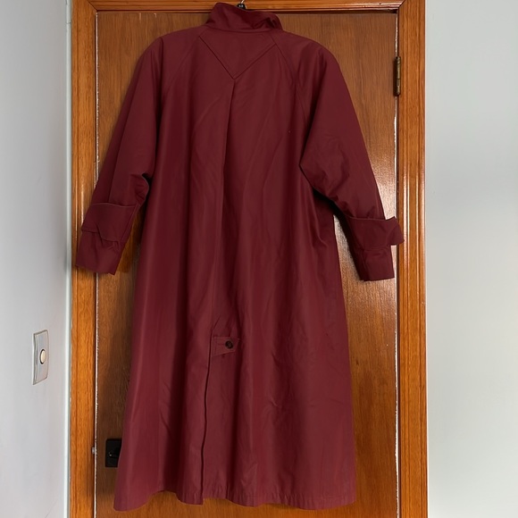 London Fog Vintage Convertible Trench Coat - 12 P - Picture 10 of 13